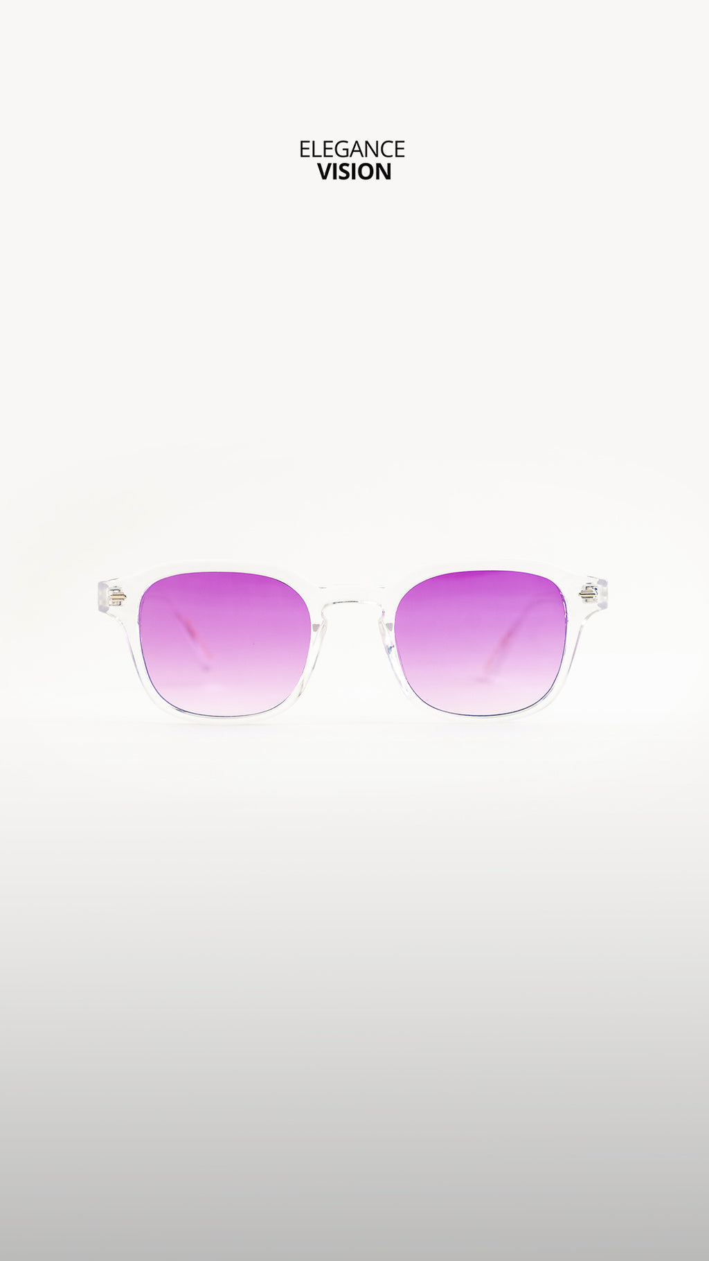 Aurélien Violette Lunette de soleil unisexe