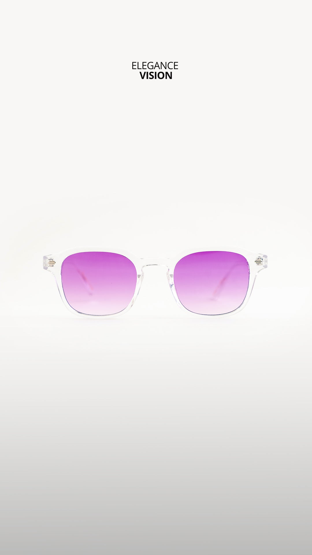 Aurélien Violette Lunette de soleil unisexe