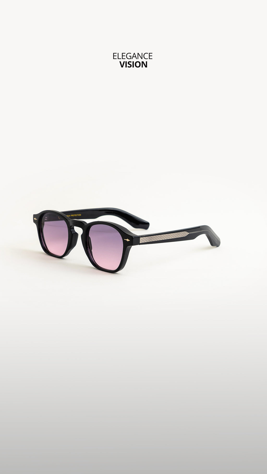 Théodore Pink Lunette de soleil unisexe