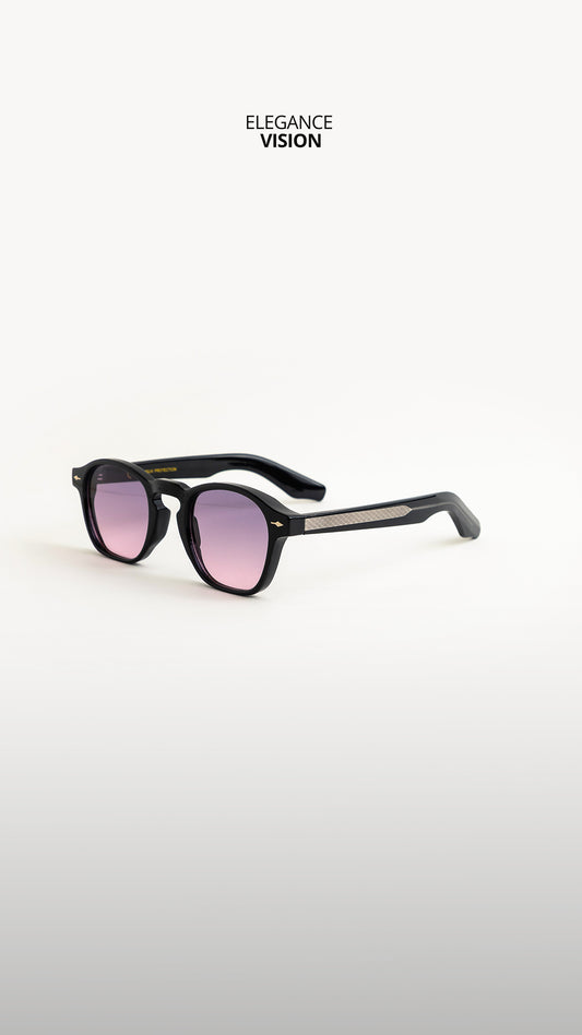Théodore Pink Lunette de soleil unisexe