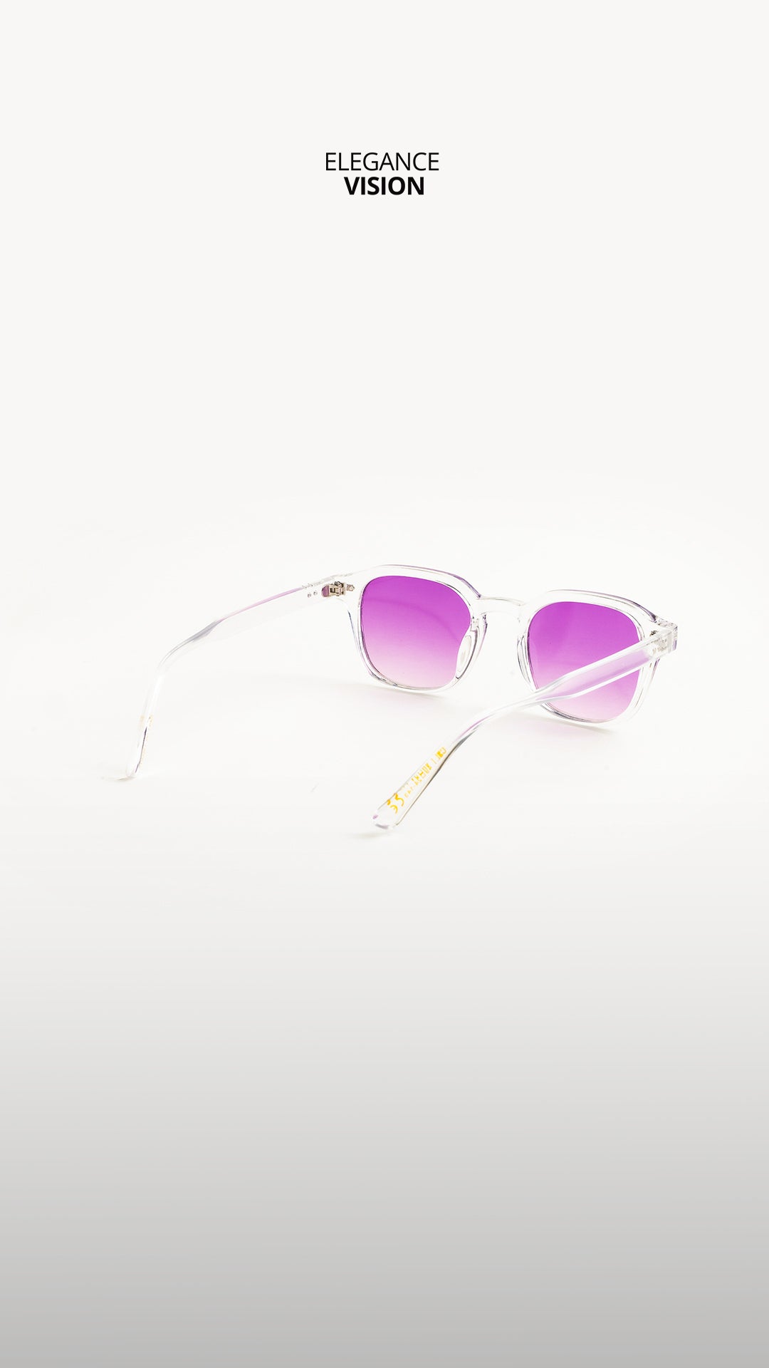 Aurélien Violette Lunette de soleil unisexe